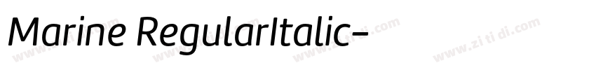 Marine RegularItalic字体转换 Marine RegularItalic字体转换